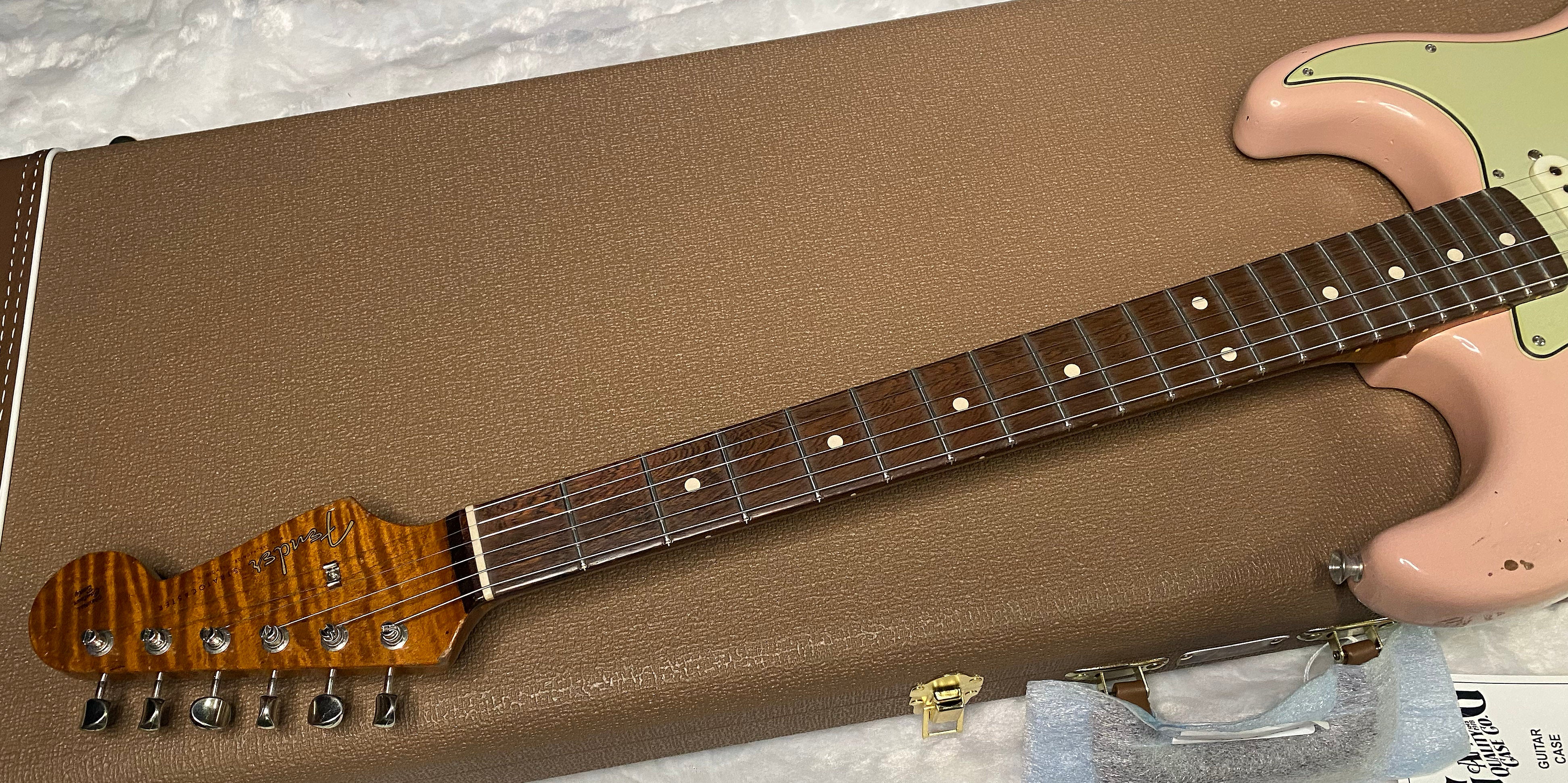 NEW! Fender 59 Stratocaster Custom Shop Relic Masterbuilt Dennis Galuska Brazilian - 7.4lbs - Authorized Dealer - G07506
