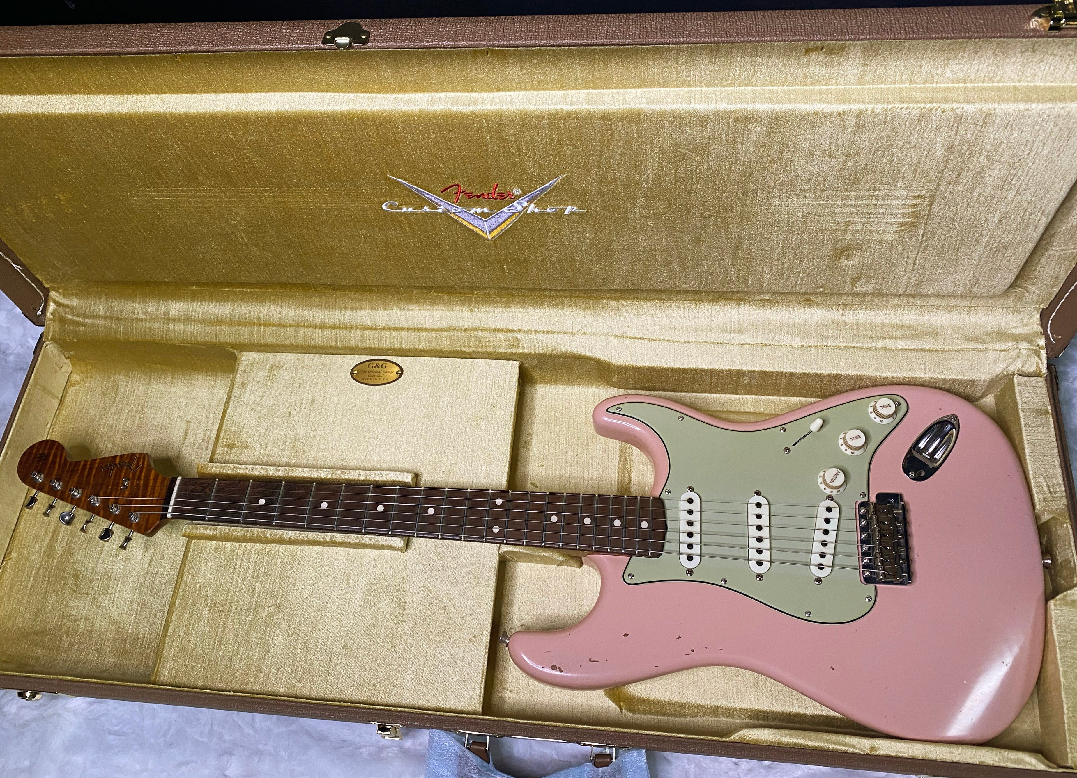 NEW! Fender 59 Stratocaster Custom Shop Relic Masterbuilt Dennis Galuska Brazilian - 7.4lbs - Authorized Dealer - G07506