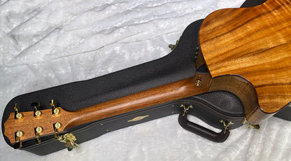 NEW! Taylor Custom 724ce Acoustic-Electric Guitar - Natural Gloss - AAAAA Hand Picked Koa - 4.8lbs - WOW! Authorized Dealer - G07515