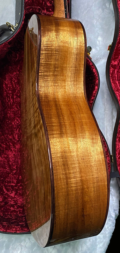 NEW! Taylor Custom 724ce Acoustic-Electric Guitar - Natural Gloss - AAAAA Hand Picked Koa - 4.8lbs - WOW! Authorized Dealer - G07515
