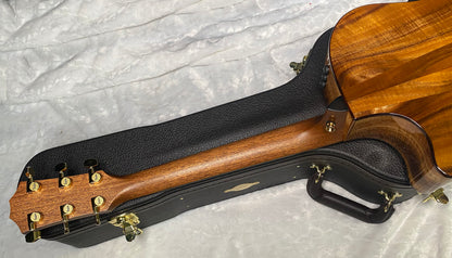 NEW! Taylor Custom 724ce Acoustic-Electric Guitar - Natural Gloss - AAAAA Hand Picked Koa - 4.7lbs - WOW! Authorized Dealer - G07514
