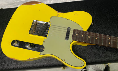 NEW! Fender '63 Relic Limited Edition Telecaster - Handwound PU's - Custom Shop - Authorized Dealer - Canary Yellow - 7.25lbs - G06490