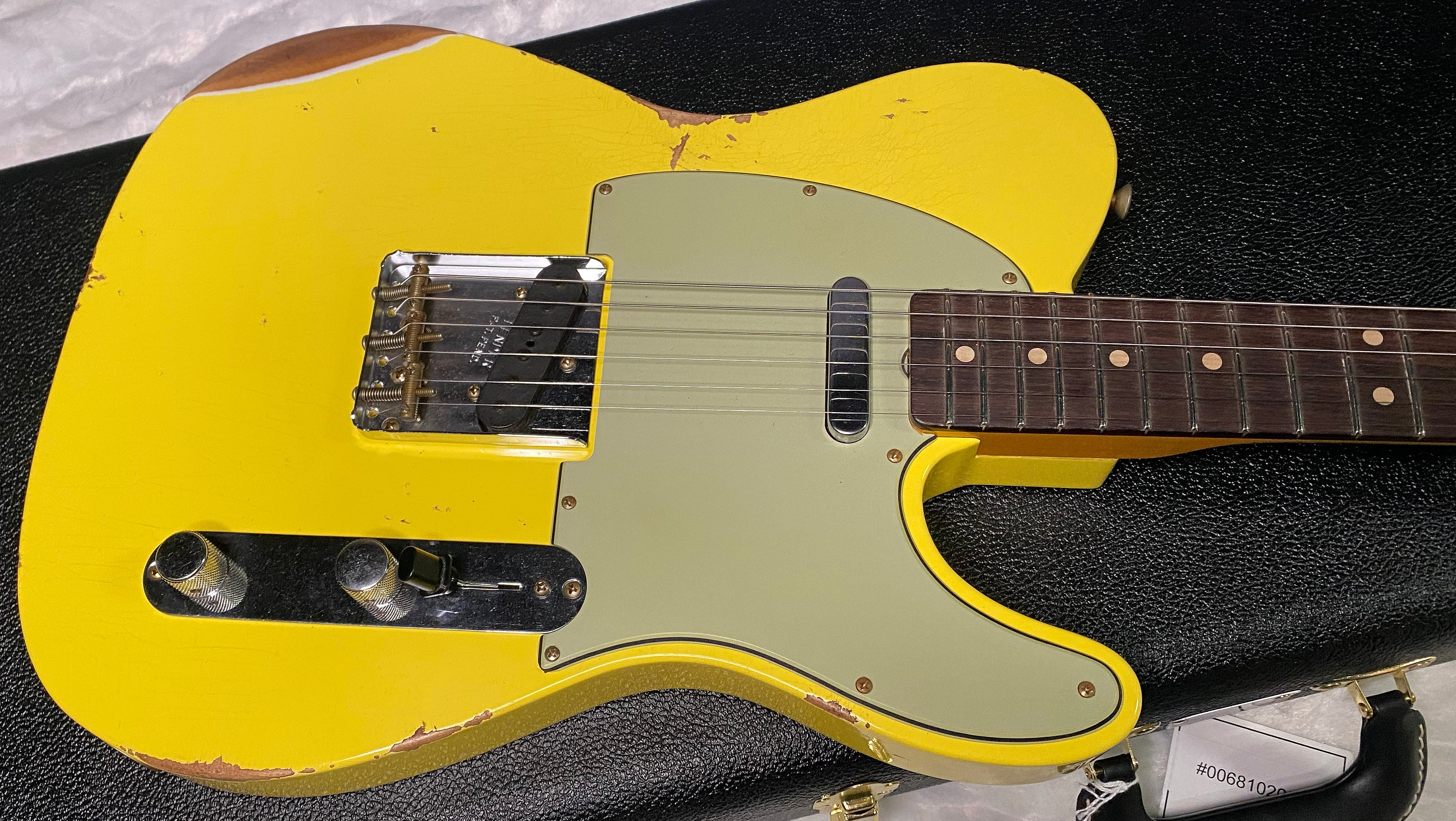 NEW! Fender '63 Relic Limited Edition Telecaster - Handwound PU's - Custom Shop - Authorized Dealer - Canary Yellow - 7.25lbs - G06490