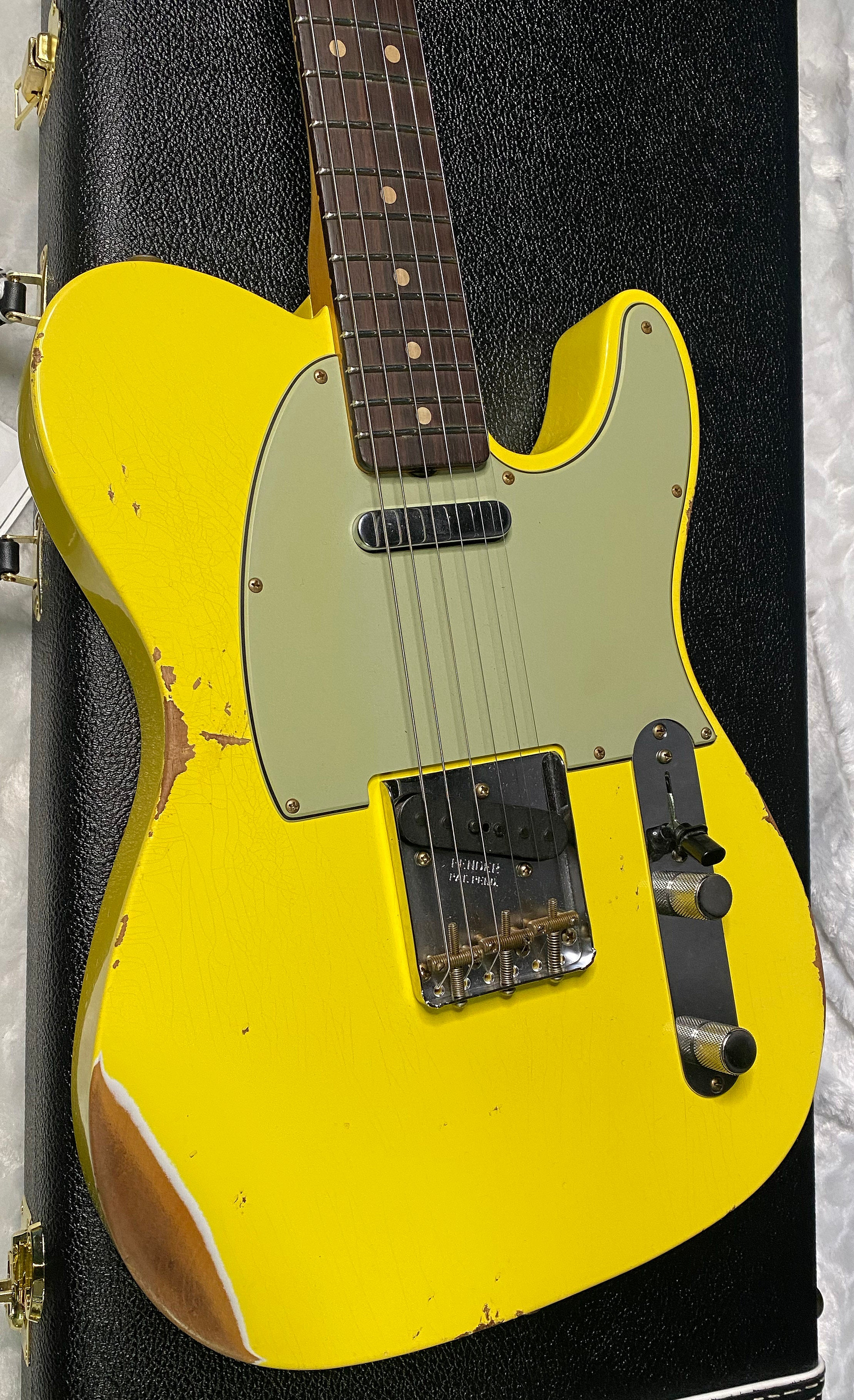 NEW! Fender '63 Relic Limited Edition Telecaster - Handwound PU's - Custom Shop - Authorized Dealer - Canary Yellow - 7.25lbs - G06490