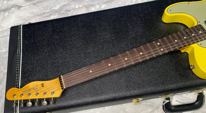 NEW! Fender '63 Relic Limited Edition Telecaster - Handwound PU's - Custom Shop - Authorized Dealer - Canary Yellow - 7.25lbs - G06490