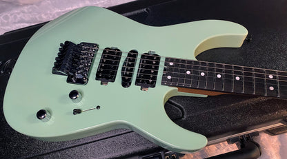 NEW ! Jackson Custom Shop Dinky HSH - Roasted Maple Neck & Ebony Fretboard - DK - Surf Green - Authorized Dealer - 8.1 lbs - G06853