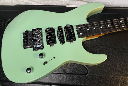 NEW ! Jackson Custom Shop Dinky HSH - Roasted Maple Neck & Ebony Fretboard - DK - Surf Green - Authorized Dealer - 8.1 lbs - G06853