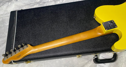 NEW! Fender '63 Relic Limited Edition Telecaster - Handwound PU's - Custom Shop - Authorized Dealer - Canary Yellow - 7.25lbs - G06490