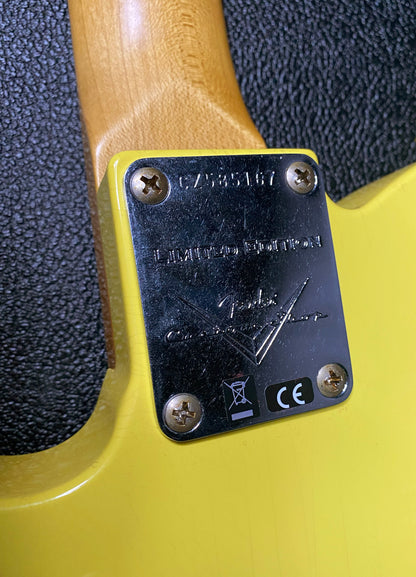 NEW! Fender '63 Relic Limited Edition Telecaster - Handwound PU's - Custom Shop - Authorized Dealer - Canary Yellow - 7.25lbs - G06490
