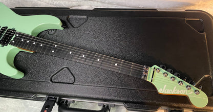 NEW ! Jackson Custom Shop Dinky HSH - Roasted Maple Neck & Ebony Fretboard - DK - Surf Green - Authorized Dealer - 8.1 lbs - G06853