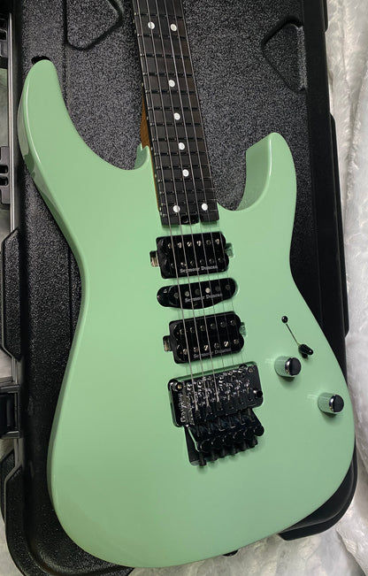 NEW ! Jackson Custom Shop Dinky HSH - Roasted Maple Neck & Ebony Fretboard - DK - Surf Green - Authorized Dealer - 8.1 lbs - G06853