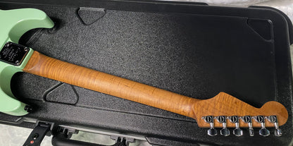 NEW ! Jackson Custom Shop Dinky HSH - Roasted Maple Neck & Ebony Fretboard - DK - Surf Green - Authorized Dealer - 8.1 lbs - G06853