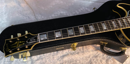 NEW! Gibson Custom Shop Historic 3-Pickup '57 Les Paul Custom Black Beauty Reissue - Ebony VOS - Authorized Dealer - Only 9.45 lbs! G06071
