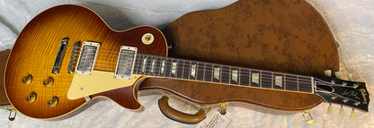 NEW ! Gibson Custom Shop 1959 Les Paul - Iced Tea - Authorized Dealer - Hand Picked KILLER Flame Top - MONSTER TOP VOS - 8.2 lbs - G06064