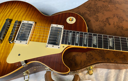 NEW! Gibson Custom 1960 Les Paul Standard Reissue VOS - Iced Tea Burst - Authorized Dealer - ONLY 8.35 lbs - G06067