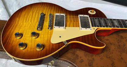 NEW! Gibson Custom 1960 Les Paul Standard Reissue VOS - Iced Tea Burst - Authorized Dealer - ONLY 8.35 lbs - G06067