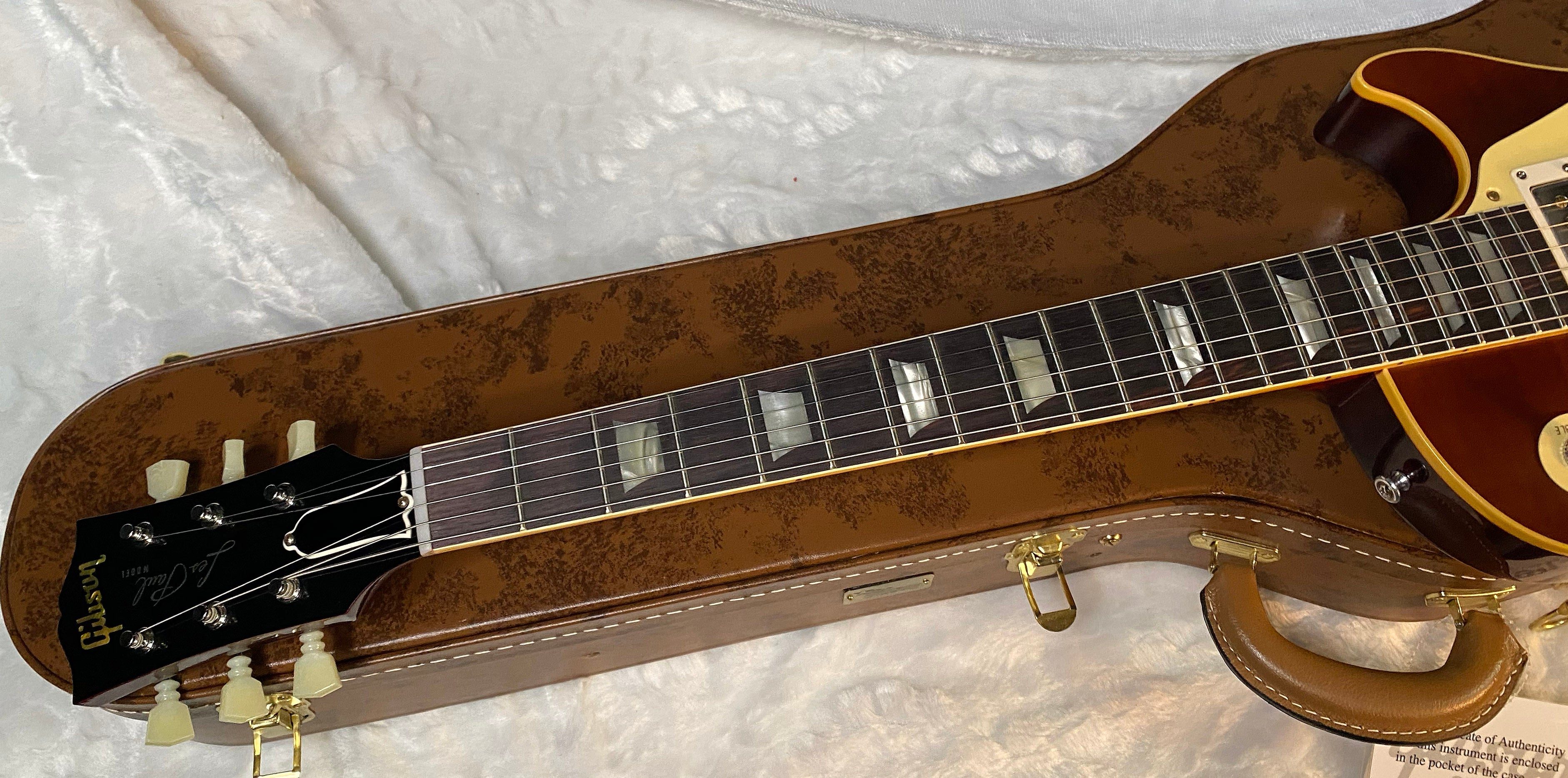 NEW! Gibson Custom 1960 Les Paul Standard Reissue VOS - Iced Tea Burst - Authorized Dealer - ONLY 8.35 lbs - G06067