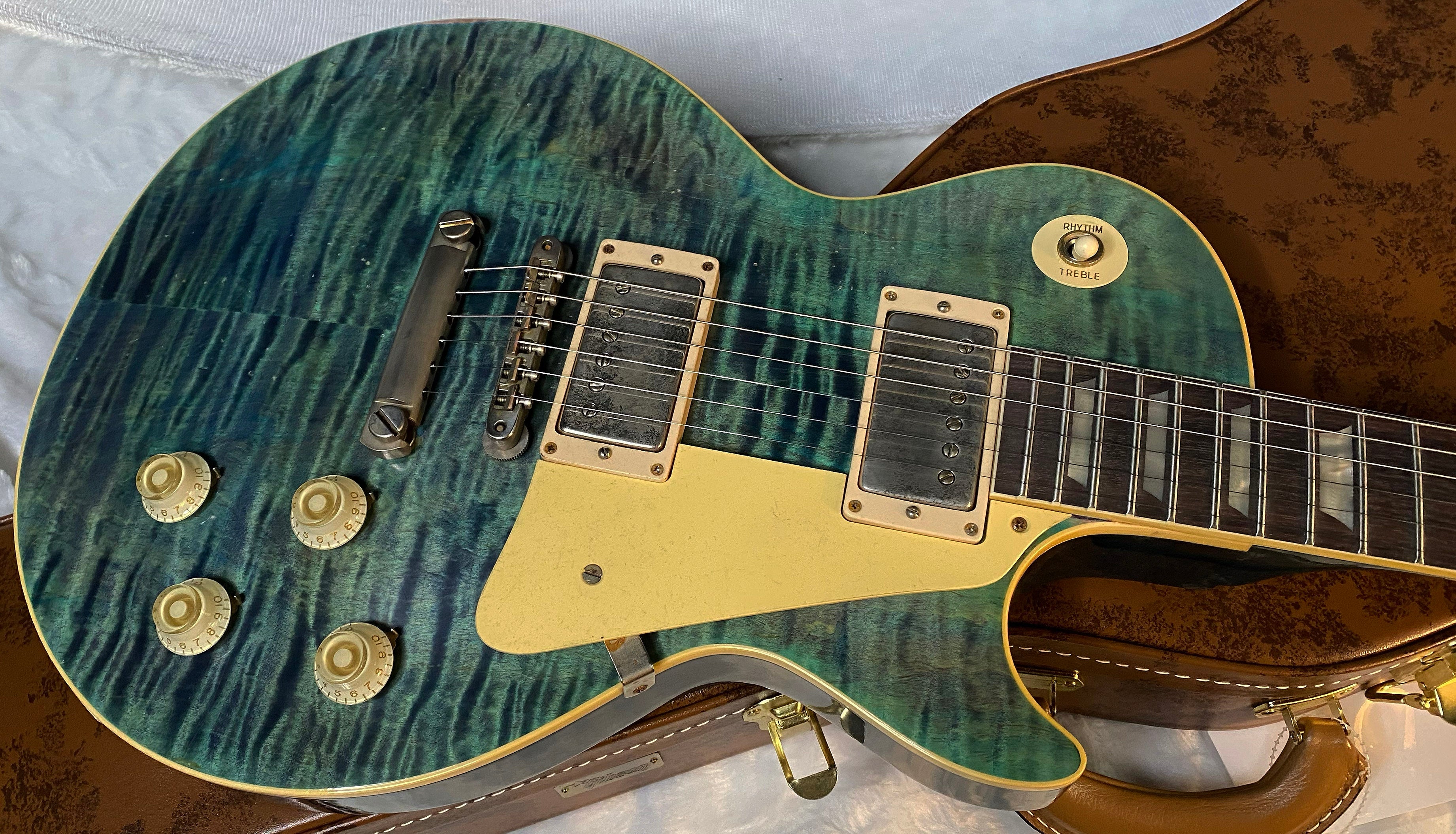 NEW! Gibson Custom 1959 Les Paul Standard Reissue Electric Guitar - Ocean Magenta, Light Aged - Greatest Hits II - Authorized Dealer - 8.3lbs - G06063