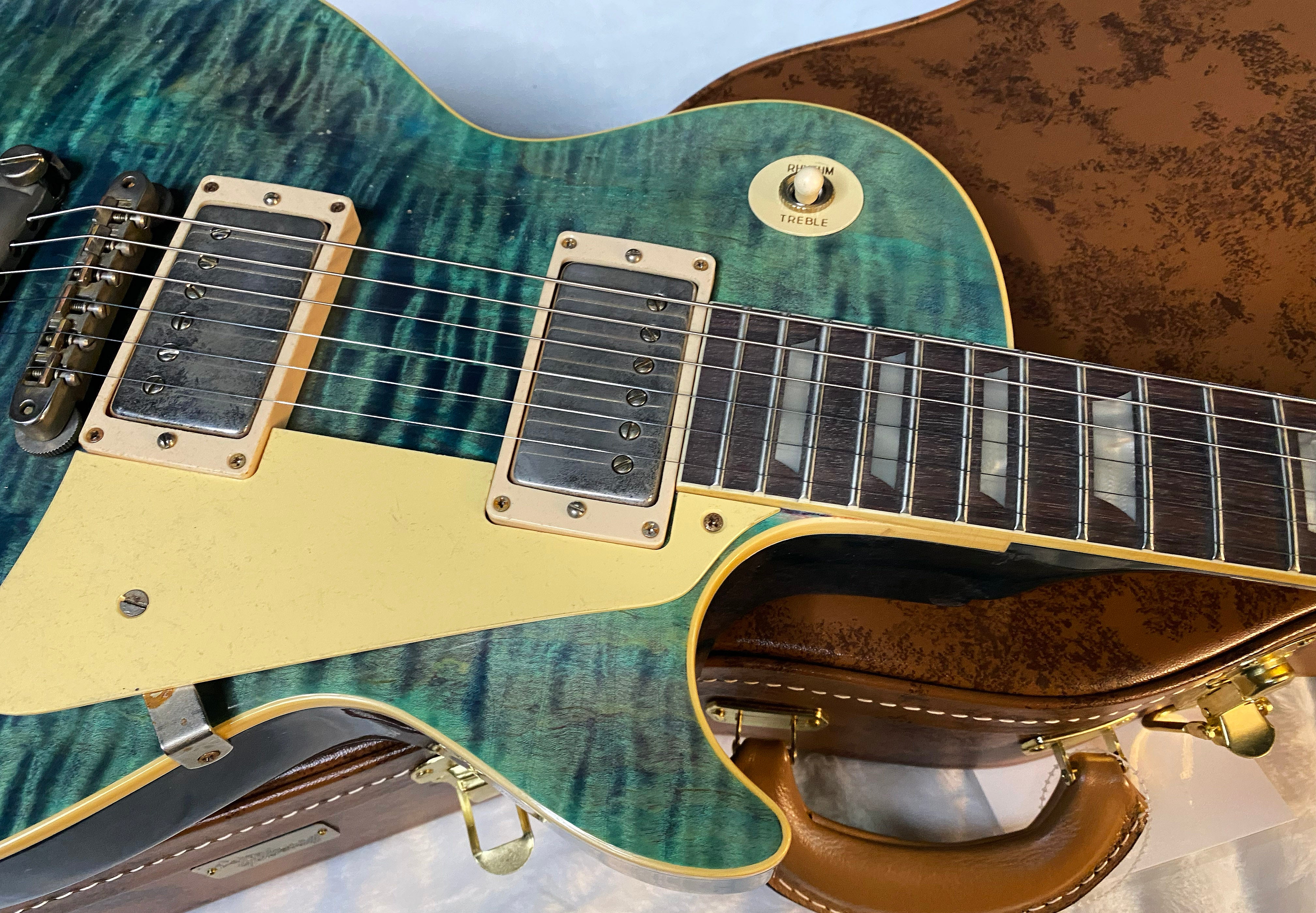 NEW! Gibson Custom 1959 Les Paul Standard Reissue Electric Guitar - Ocean Magenta, Light Aged - Greatest Hits II - Authorized Dealer - 8.3lbs - G06063