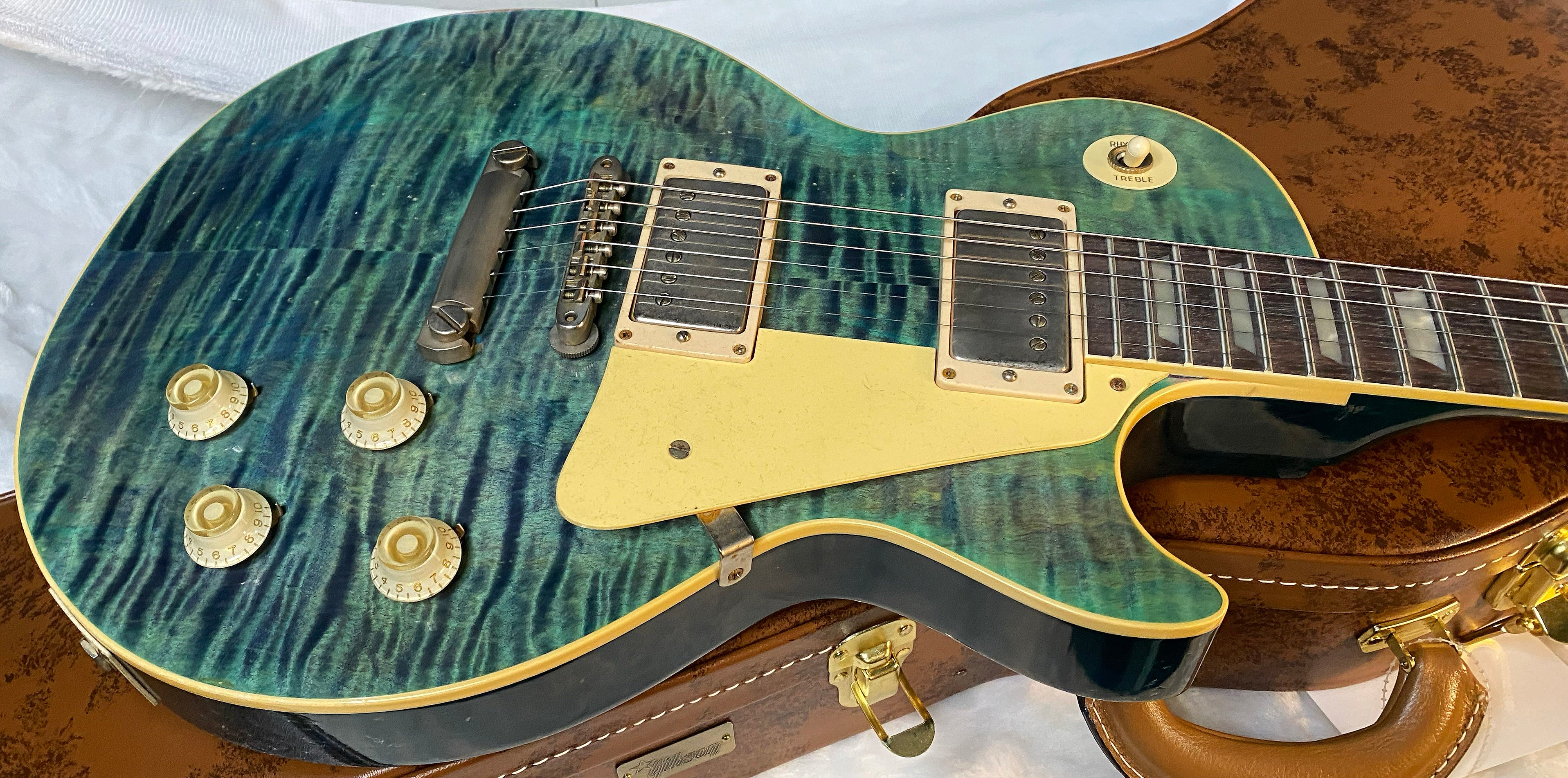 NEW! Gibson Custom 1959 Les Paul Standard Reissue Electric Guitar - Ocean Magenta, Light Aged - Greatest Hits II - Authorized Dealer - 8.3lbs - G06063