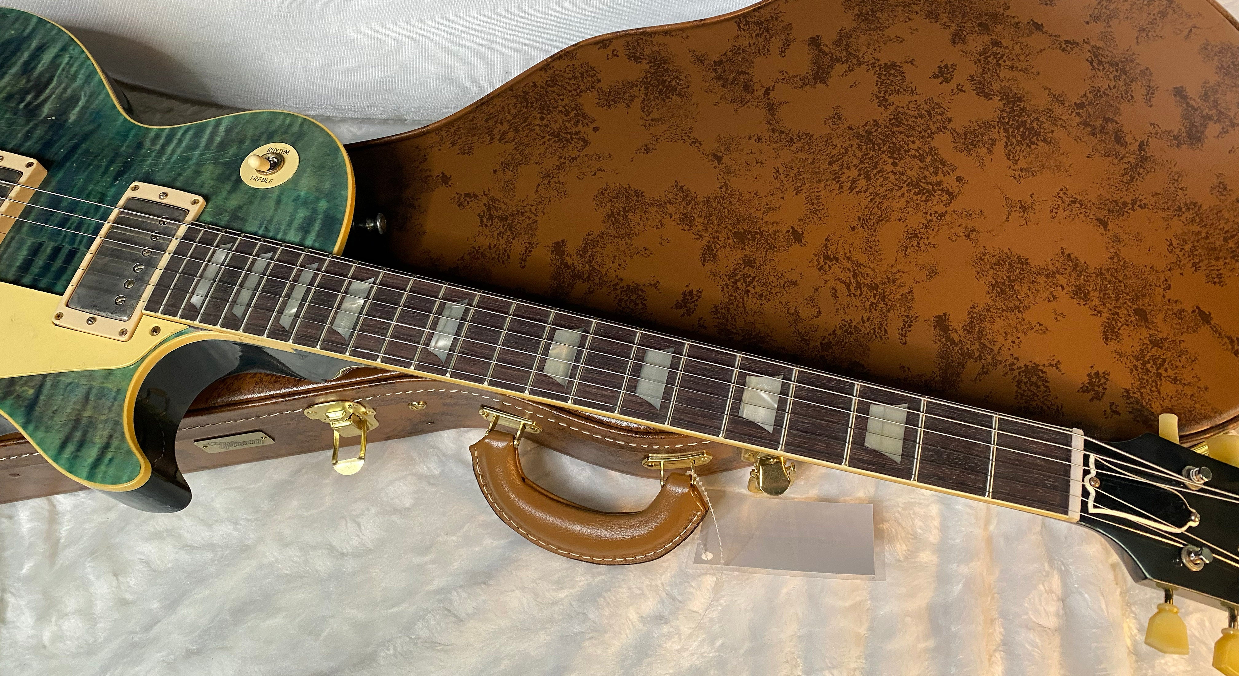 NEW! Gibson Custom 1959 Les Paul Standard Reissue Electric Guitar - Ocean Magenta, Light Aged - Greatest Hits II - Authorized Dealer - 8.3lbs - G06063