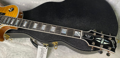 NEW! Gibson Dealer Select Custom Shop Les Paul Custom AAA Figured Flame Top - Lemon Burst / Natural Back - Authorized Dealer - 9lbs - G06814