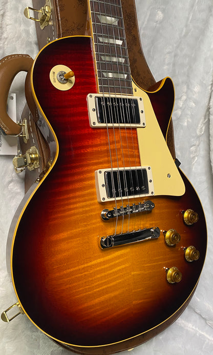 NEW ! Gibson Custom Shop 1959 Les Paul - Tri Burst Gloss Finish - Authorized Dealer - Hand Picked Curly Maple Flame Top - MONSTER TOP - 8.4 lbs - G06820