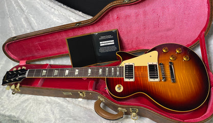 NEW ! Gibson Custom Shop 1959 Les Paul - Tri Burst Gloss Finish - Authorized Dealer - Hand Picked Curly Maple Flame Top - MONSTER TOP - 8.4 lbs - G06820