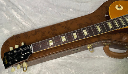 NEW ! Gibson Custom Shop '58 Les Paul Standard 1958 - Lemon Burst VOS - Subtle Flame! - Left Handed - Authorized Dealer -8.6lbs - G06833