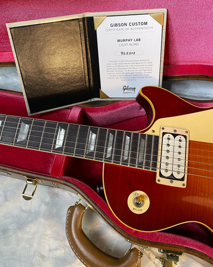 NEW! Gibson Custom 1959 Les Paul Standard Resissue Electric Guitar - Beauty of the Burst #78, Light Aged - Authorized Dealer - 8.4lbs - G06062