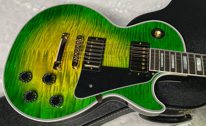 NEW! Gibson Dealer Select Custom Shop Les Paul Custom AAA Figured Top - Iguana Burst - Authorized Dealer - WOW! 9lbs - G06815