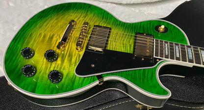 NEW! Gibson Dealer Select Custom Shop Les Paul Custom AAA Figured Top - Iguana Burst - Authorized Dealer - WOW! 9lbs - G06815
