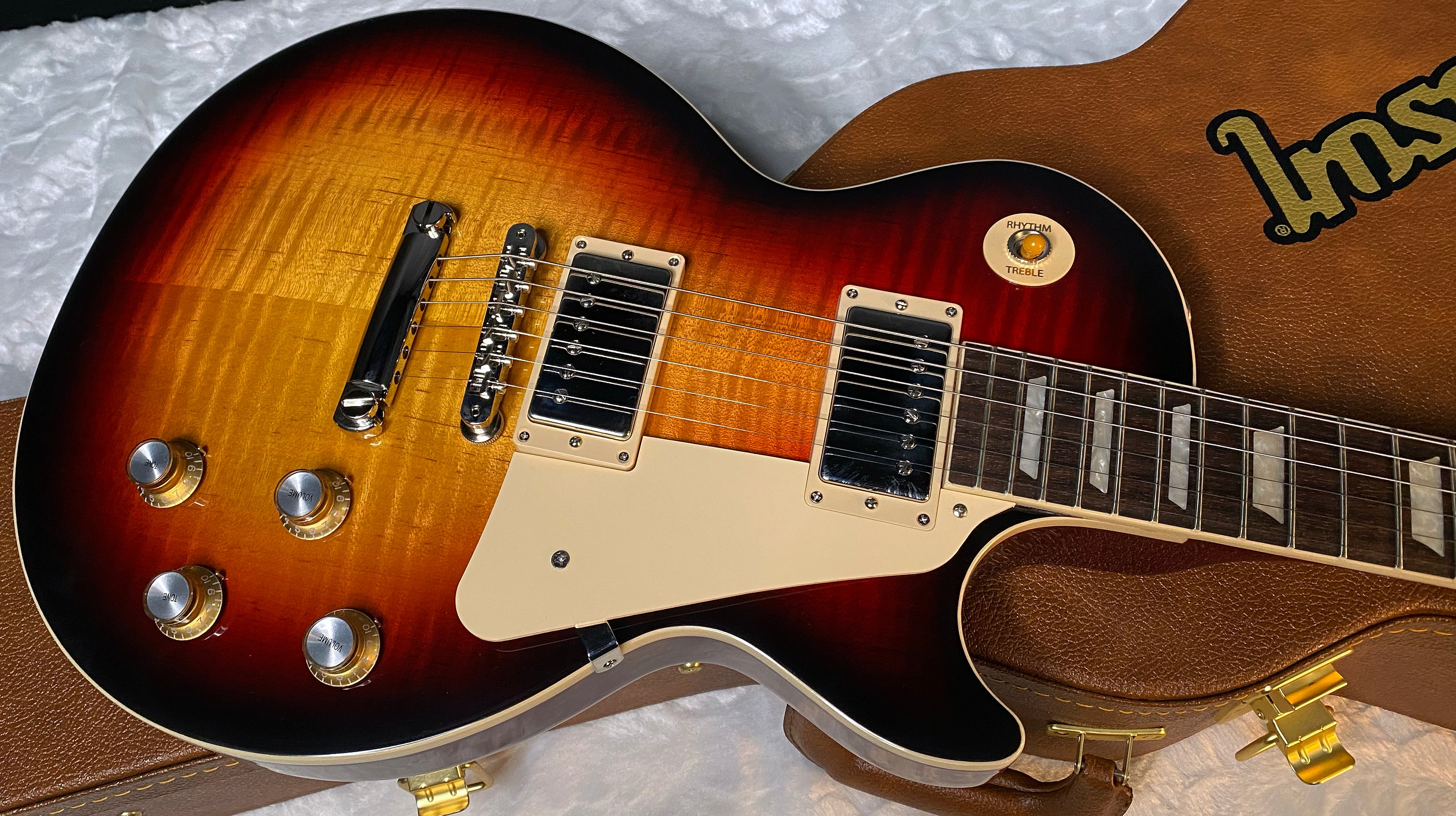 NEW! Gibson Les Paul 60&#39;s Standard - TriBurst - Limited Edition - Authorized Dealer - AAA Flame Maple Top - 9.35 lbs - G06136