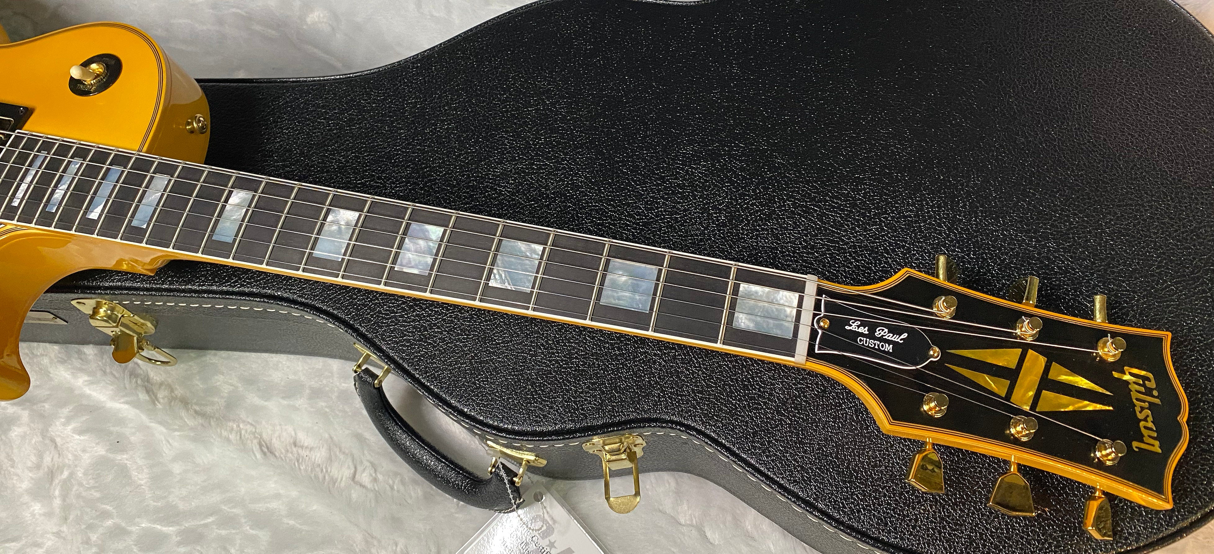 NEW! Gibson Custom Shop '68 Les Paul Custom Reissue Dealer Select One of a Kind - VOS - Heavy Antique White Finish - Authorized Dealer - G06819