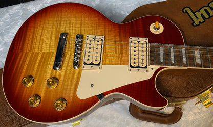 NEW ! Gibson Les Paul Standard '50s Double Trouble Electric Guitar - Amazing Flame! Vintage Bourbon Burst - Authorized Dealer - 8.6lbs - G06142