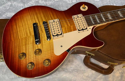 NEW ! Gibson Les Paul Standard '50s Double Trouble Electric Guitar - Amazing Flame! Vintage Bourbon Burst - Authorized Dealer - 8.6lbs - G06142