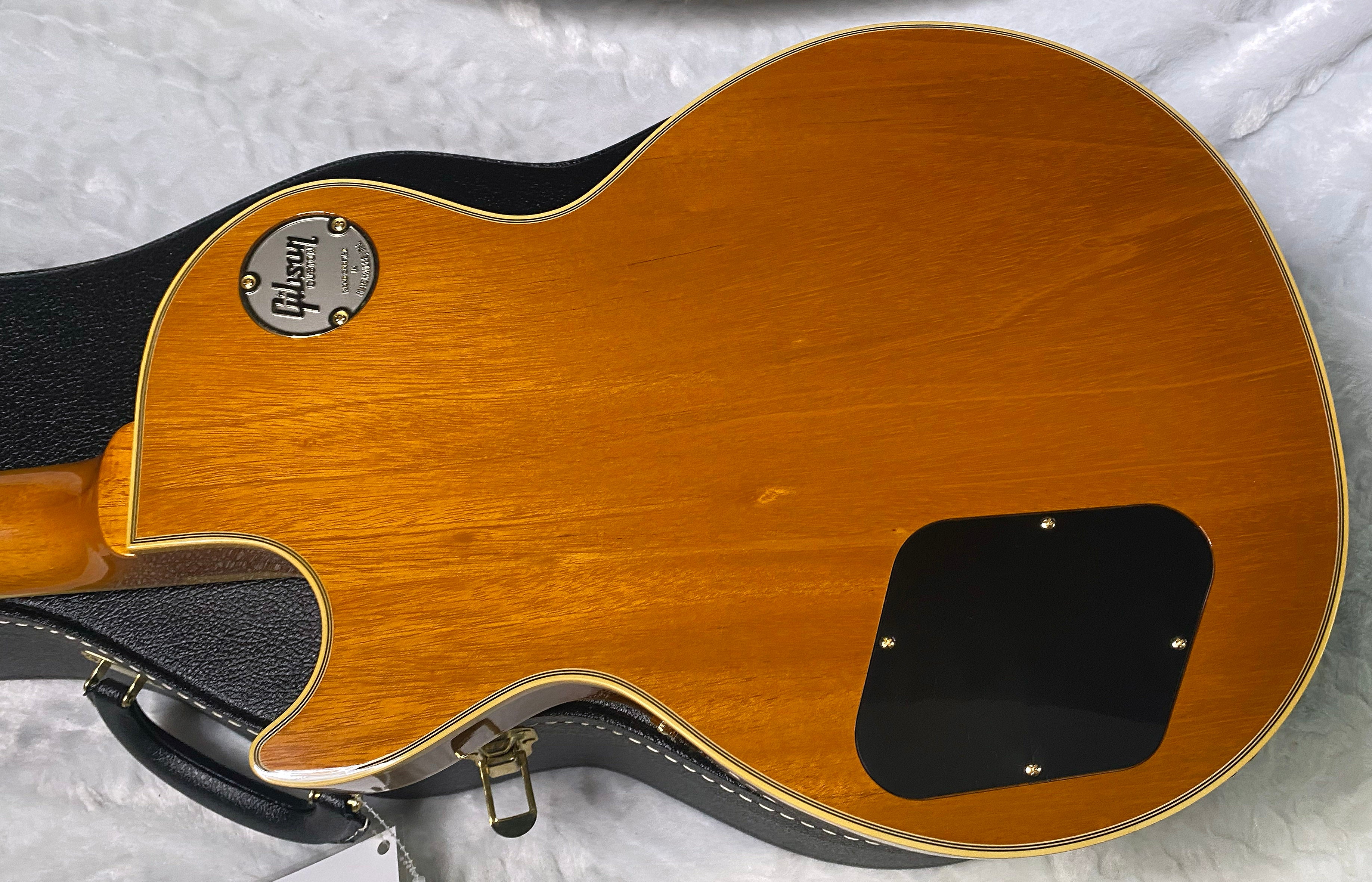 NEW! Gibson Dealer Select Custom Shop Les Paul Custom - Wild AAA Figured Flame Top - Antique Natural - Authorized Dealer - 8.6 lbs - G06813