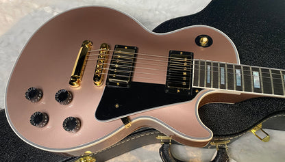 NEW! Gibson Dealer Select Custom Shop Les Paul Custom - Rose Gold - Authorized Dealer - Only 9.5 lbs - G06808