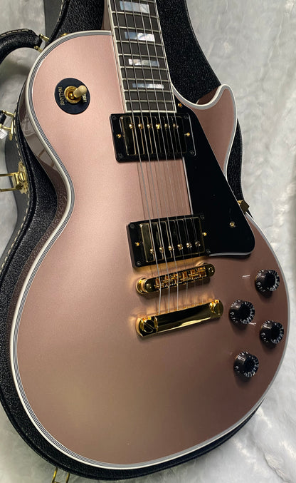 NEW! Gibson Dealer Select Custom Shop Les Paul Custom - Rose Gold - Authorized Dealer - Only 9.5 lbs - G06808