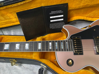 NEW! Gibson Dealer Select Custom Shop Les Paul Custom - Rose Gold - Authorized Dealer - Only 9.5 lbs - G06808