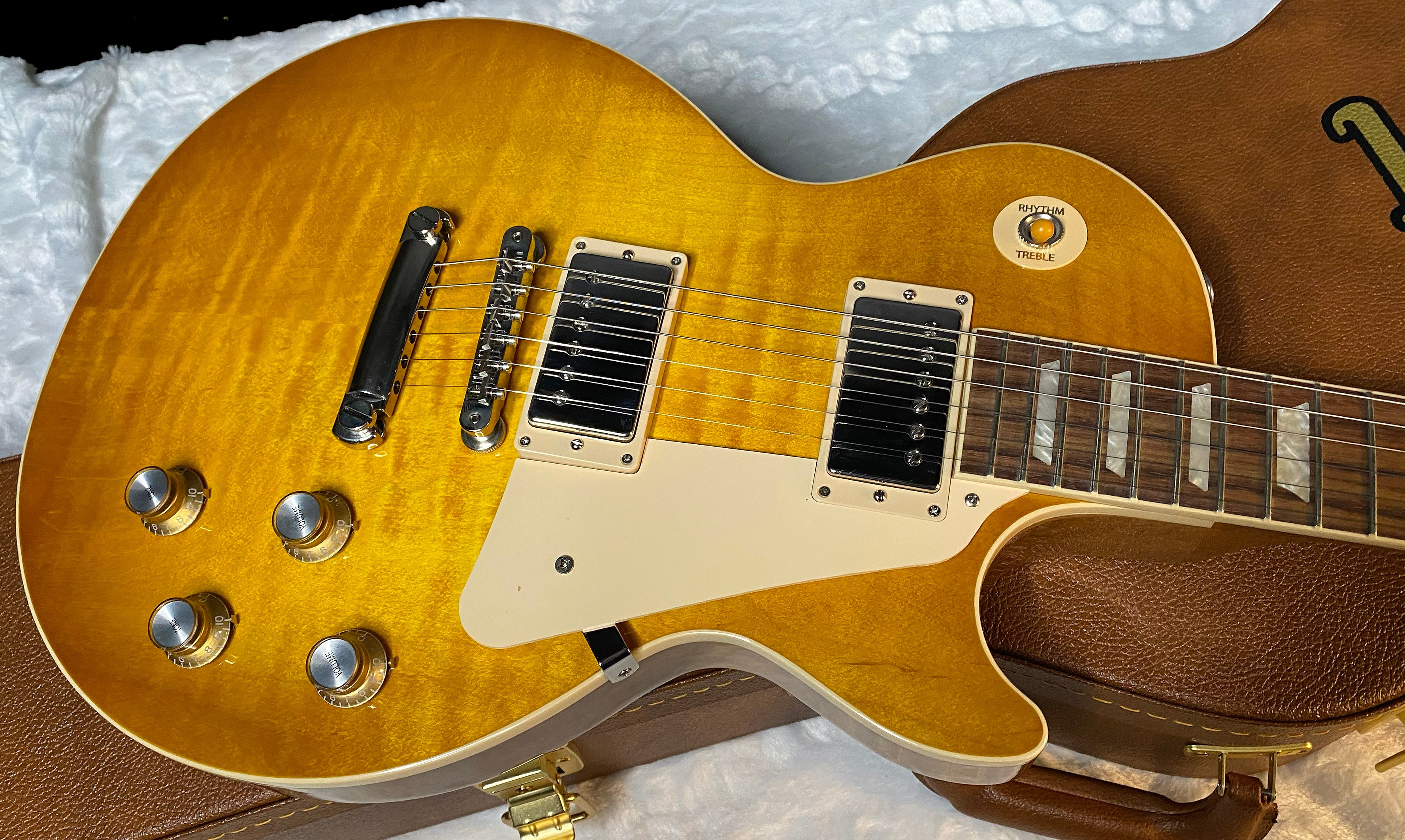 NEW! Gibson Les Paul 60's Standard - Honey Lemon Burst - Limited Edition - Authorized Dealer - AAA Flame Maple Top - 9.25 lbs - G06096