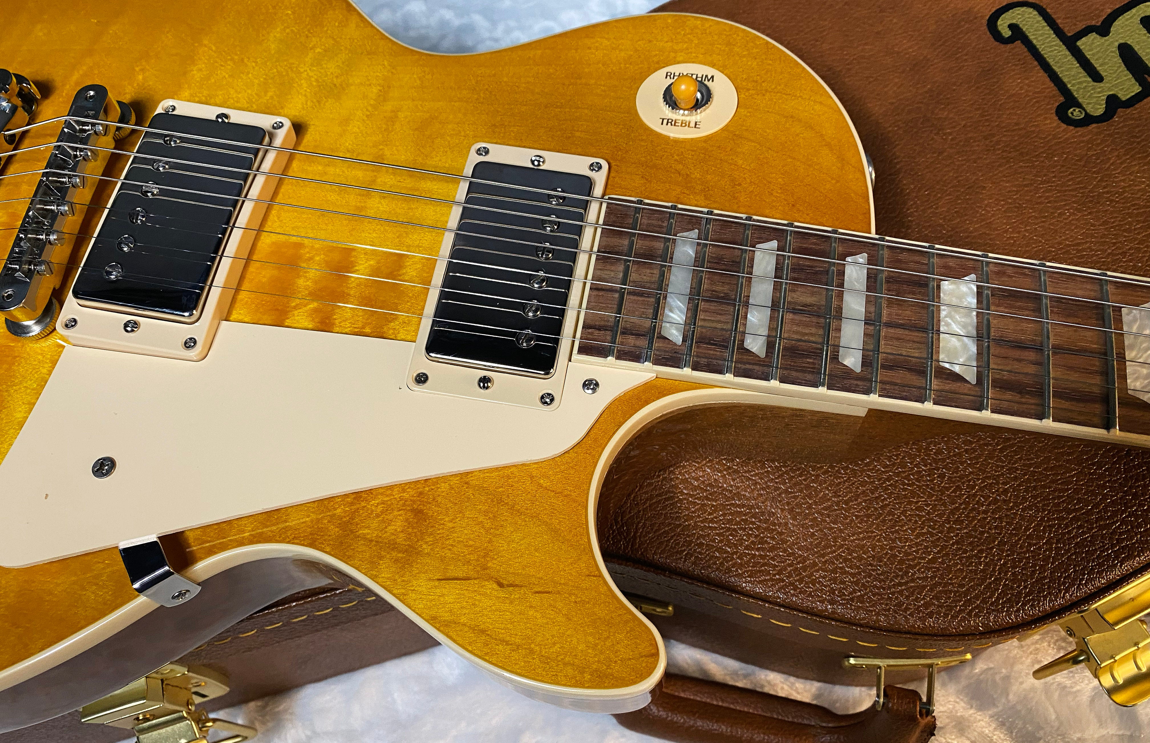NEW! Gibson Les Paul 60's Standard - Honey Lemon Burst - Limited Edition - Authorized Dealer - AAA Flame Maple Top - 9.25 lbs - G06096