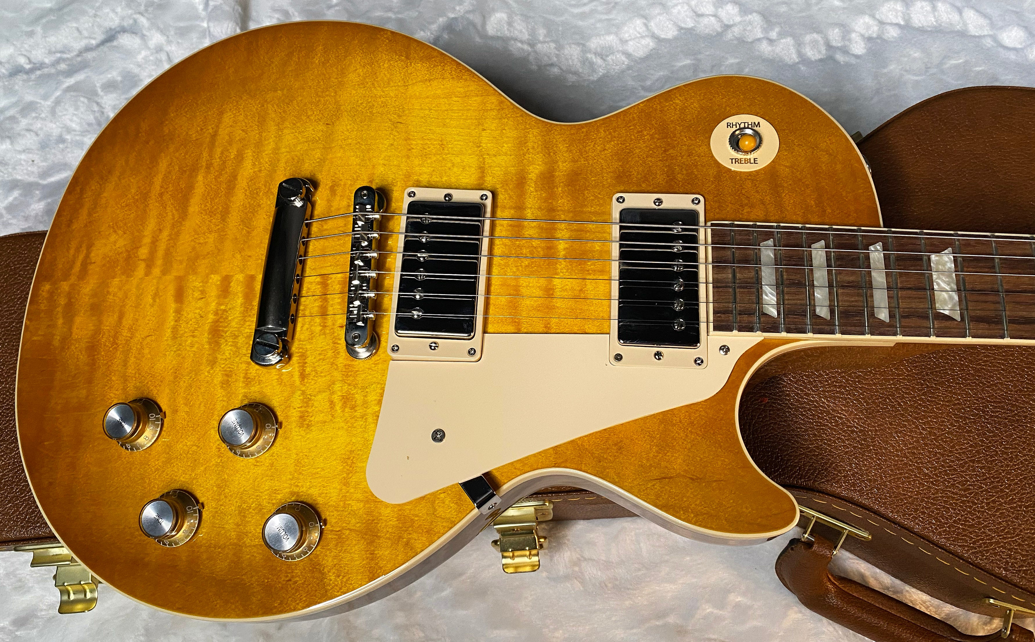 NEW! Gibson Les Paul 60's Standard - Honey Lemon Burst - Limited Edition - Authorized Dealer - AAA Flame Maple Top - 9.25 lbs - G06096