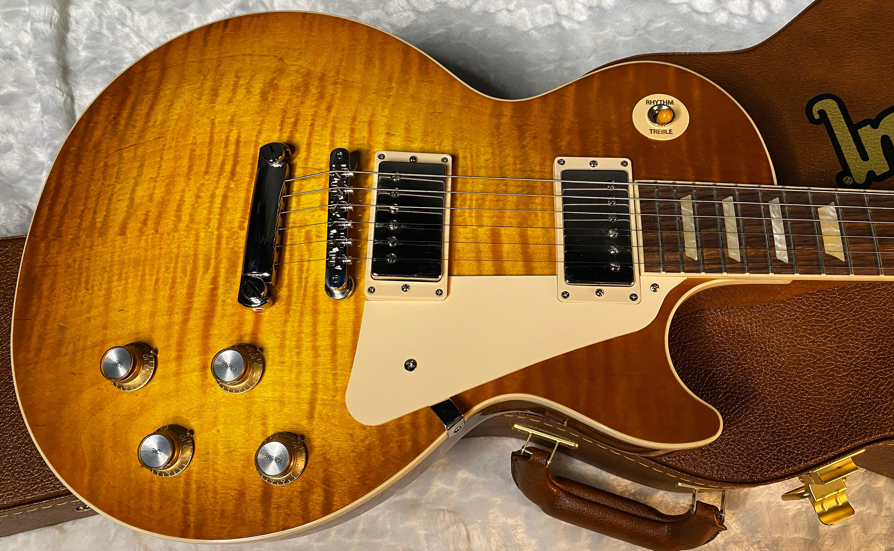 NEW! Gibson Les Paul 60's Standard - Honey Lemon Burst - Limited Edition - Authorized Dealer - AAA Flame Maple Top - 9.4 lbs - G06094