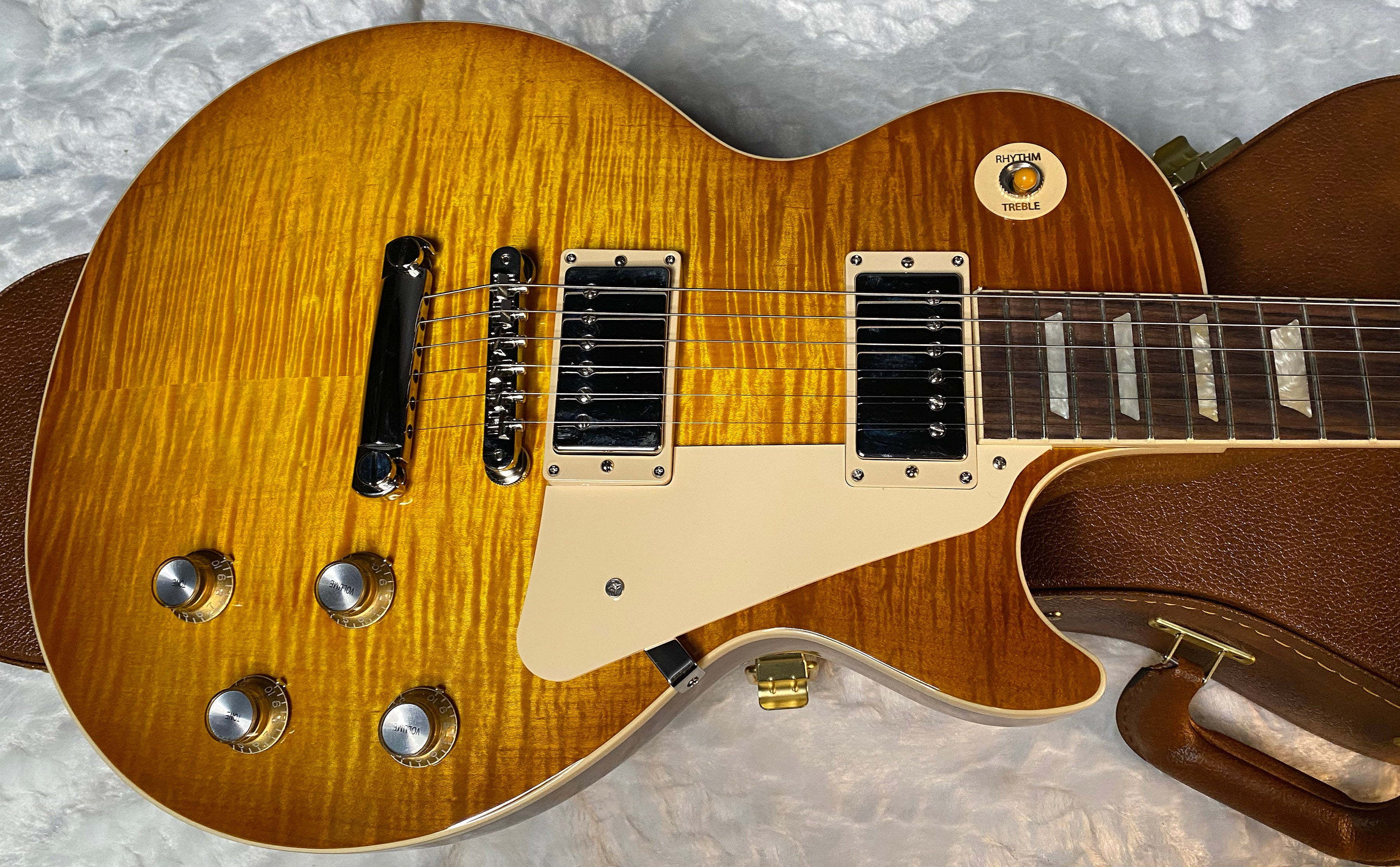 NEW! Gibson Les Paul 60's Standard - Honey Lemon Burst - Limited Edition - Authorized Dealer - AAA Flame Maple Top - 9.8 lbs - G06099