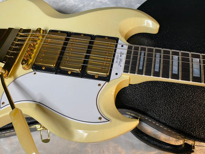 NEW! Gibson SG Standard '63 Custom Reissue Murphy Lab Ultra Light Aged with Maestro Vibrola 3 Pick-Up - Authorized Dealer - G06144