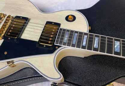 NEW! Gibson Les Paul Custom 1957 Reissue Murphy Lab Ultra Light Aged - Custom Ordered in TV White - Custom Shop - 8.9 lbs - Authorized Dealer - G06811