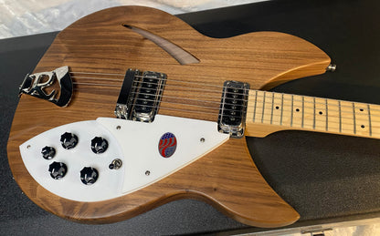 NEW! Rickenbacker 330W Walnut - Semi Hollow Electric Guitar - Authorized Dealer - 6.6 lbs - G06823