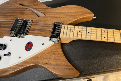 NEW! Rickenbacker 330W Walnut - Semi Hollow Electric Guitar - Authorized Dealer - 6.6 lbs - G06823