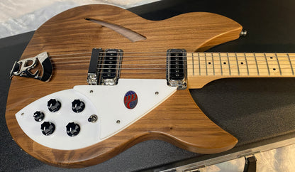 NEW! Rickenbacker 330W Walnut - Semi Hollow Electric Guitar - Authorized Dealer - 6.6 lbs - G06823